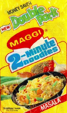 [Maggi Ramen noodle package]